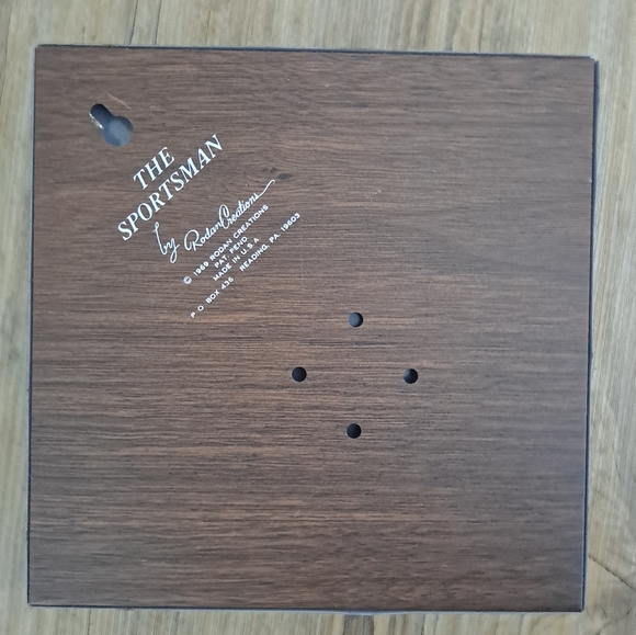 Unique MCM Vintage Thermometer Art - Picture 4 of 4